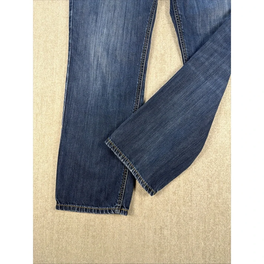 Levi's 541 Athletic Taper Jeans Mens 36x30 Blue Medium Wash Stretch Denim